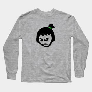 Angry Girl Long Sleeve T-Shirt